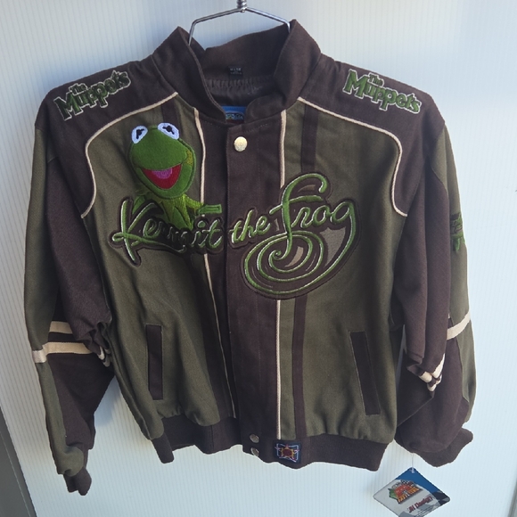 DISNEY Kermit The FROG cotton Twill Jackets - Picture 1 of 5